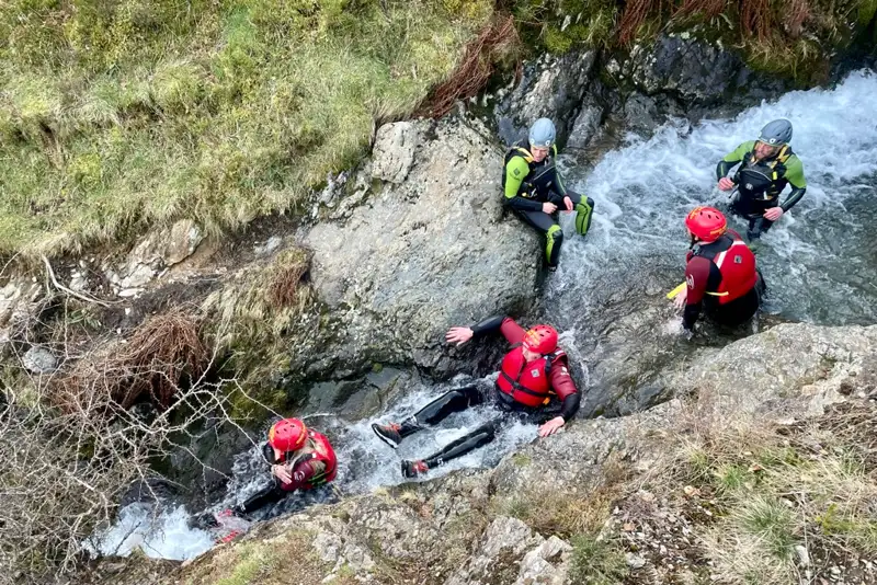 Ghyll Scrambling for Groups in The Lakes