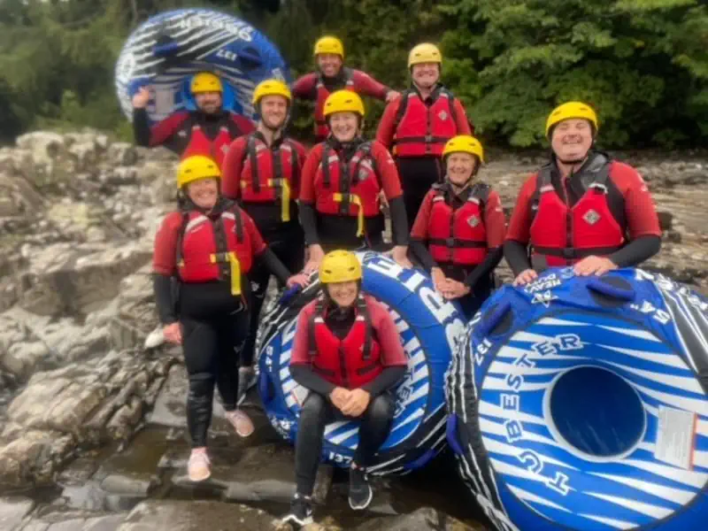 White Water Tubing in The Lake District