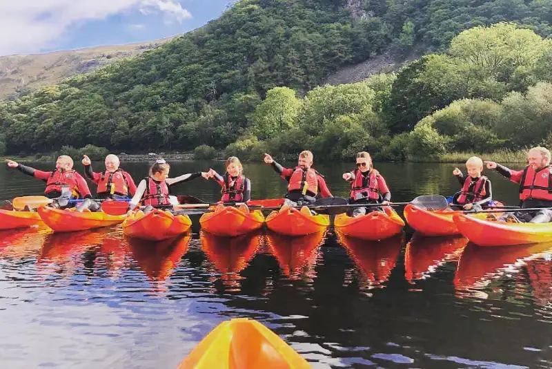 Group Kayaking Trips at Derwentwater