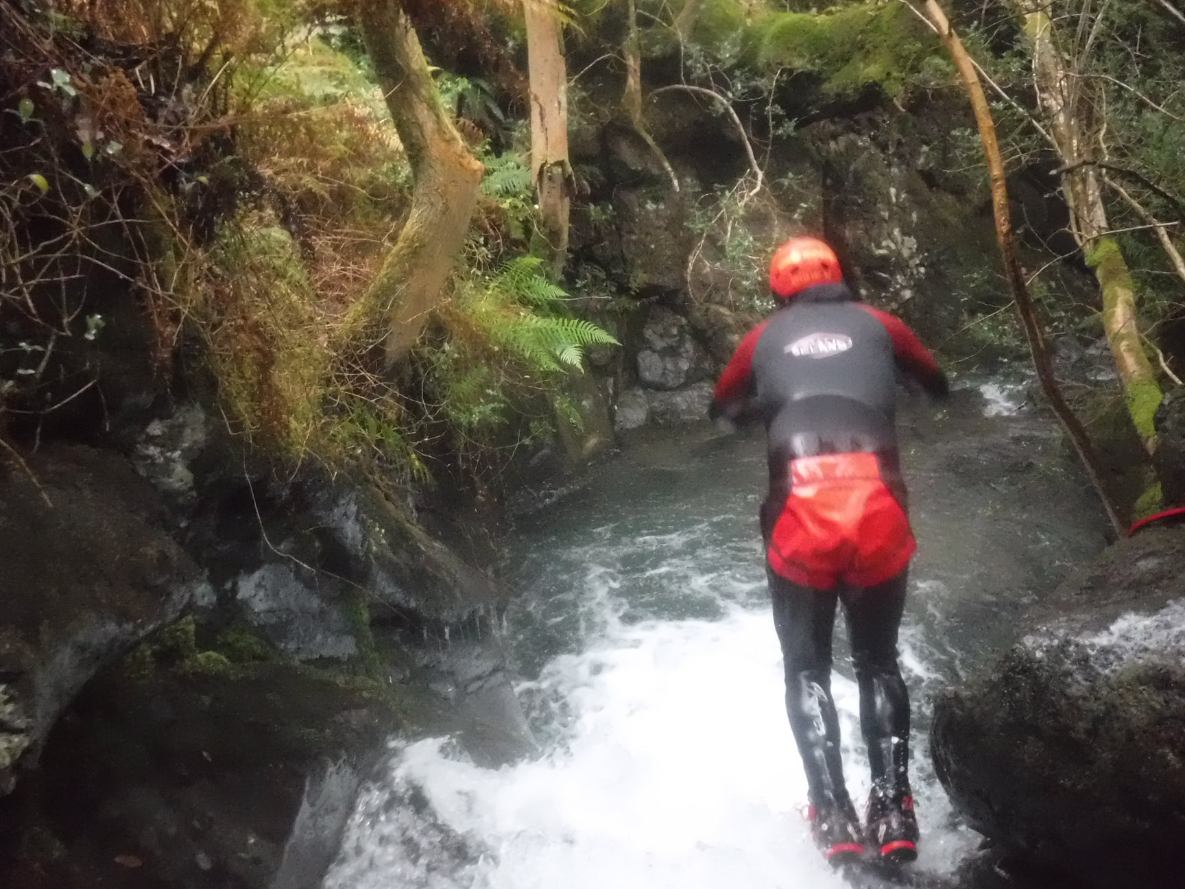 Canyoning in the Lake District with Keswick Adventures