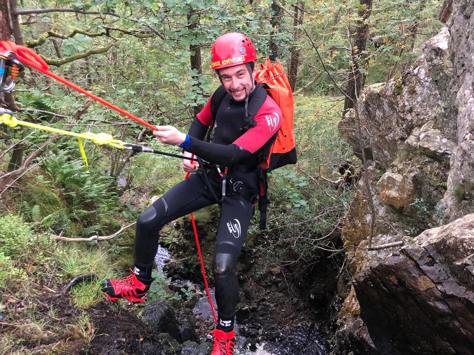 Canyoning in Skull Canyon
